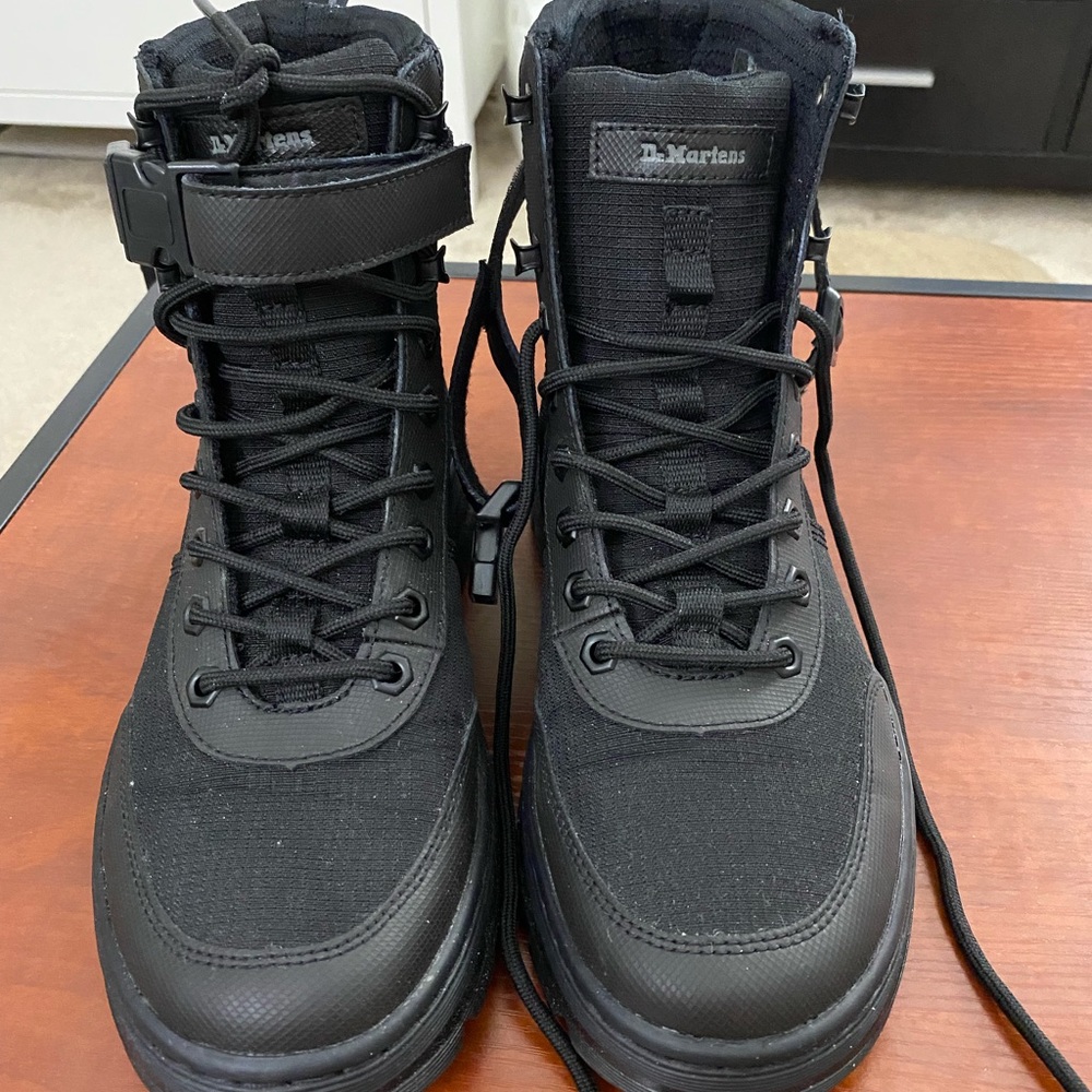 Dr. Martens Combs tech ankle strap ankle boots
